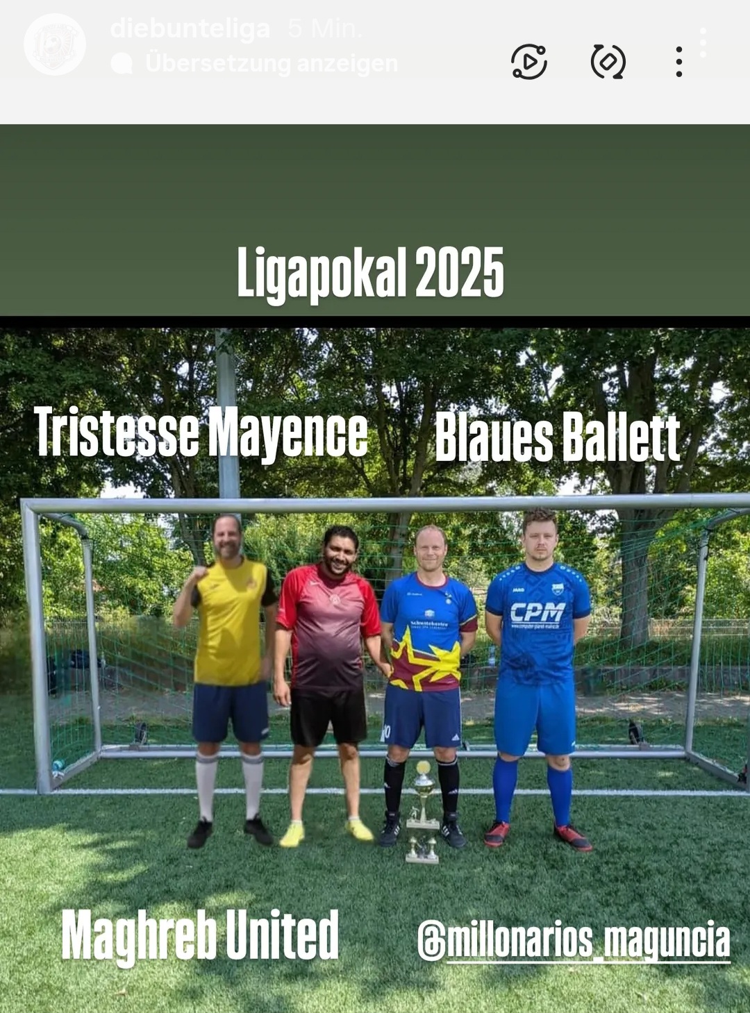 Ligapokal 2025 Werbung